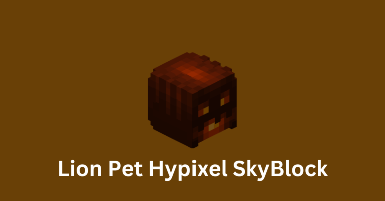 Lion Pet Hypixel