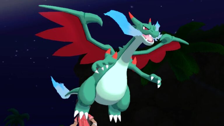 mega charizard x shiny