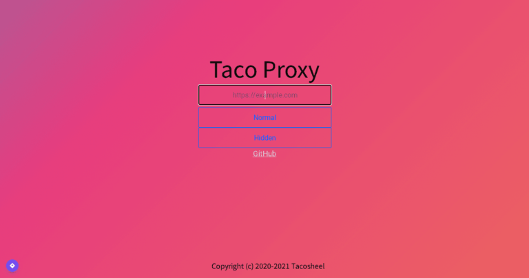 Taco Proxy